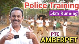 5km Running Session |B-GROUND  PTC Amberpet || TS CONSTABLE TRAINING UPDATES || #tslprb #tsconstable