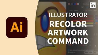 Illustrator Tutorial - Navigating the Recolor Artwork command