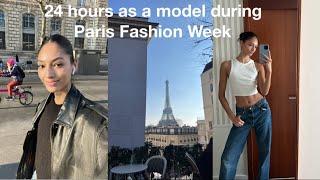 24 hours as a model during PARIS FASHION WEEK