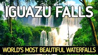 iguazu Falls Brazil and Argentina ! World's most Beautiful Waterfalls ! Iguazu Falls Travel video