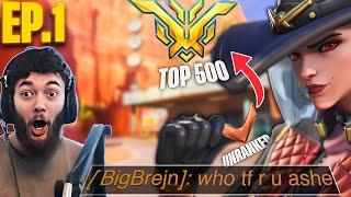 Unranked To Top 500 ASHE ONLY! - EP. 1