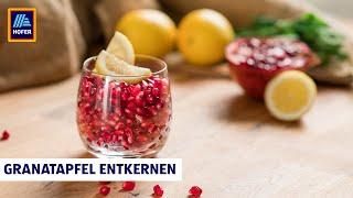 Granatapfel entkernen | So einfach geht´s!