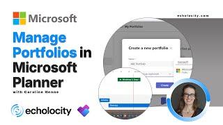 Manage Portfolios in Microsoft Planner | Echolocity