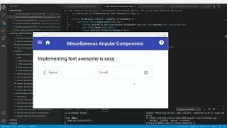 Angular Font Awesome (icon in input box)
