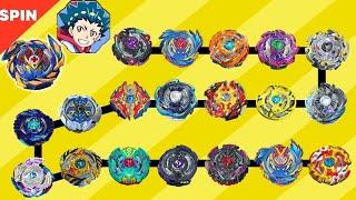 Brave Valkyrie VS ALL GOD BEYS Beyblade Burst Sparking 베이블레이드 버스트 슈퍼킹 브레이브 발키리 VS 모든 갓 베이ベイブレードバースト