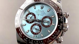 Rolex Daytona Platinum "50th Anniversary" 116506 Rolex Watch Review