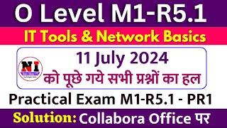 11 july 2024 IT TOOLS PRACTICAL PAPER SOLUTION | m1r5 it tools practical paper solution