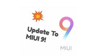 MIUI 9 Update For Xiaomi Redmi 3S And 3S Prime!