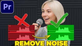 REMOVE BACKGROUND NOISE in Premiere Pro