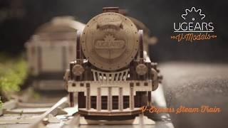 Ugears V-Express Steam Train with Tender