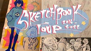 200+ page super chatty sketchbook tour! | 2016-2022