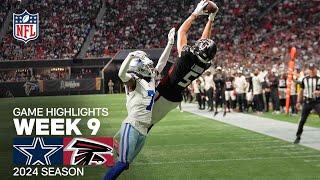 Dallas Cowboys vs. Atlanta Falcons Game Highlights | NFL 2024 Season Week 9