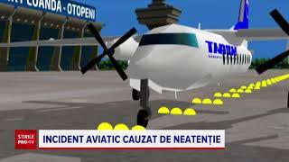 Cauza unui incident de zbor grav cu o aeronavă TAROM - discuţii “nerelevante” purtate în cockpit