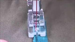 C9store clear invisible zipper presser foot - how to video