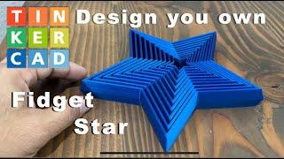 Fidget Star Tutorial using Tinkercad