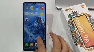 How to set clock on home screen in redmi 9a sport | Redmi ke phone me clock kaise set kare