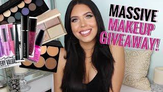 HUGE MAKEUP GIVEAWAY - OPEN INTERNATIONALLY - 2X THE PRIZES! - Massive Beauty Giveaway | Faith Drew