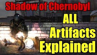 S.T.A.L.K.E.R.: Shadow of Chernobyl ALL Artifacts Explained - Properties and Descriptions