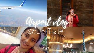 Solo flight trip ️ | Part 2 | Manasvi Tiwari | Banglore to Mumbai | #soloflight #solotrip