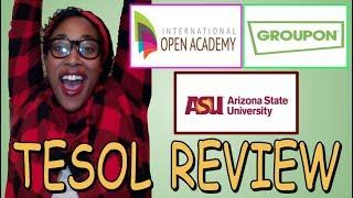 Free Cheap TESOL course review