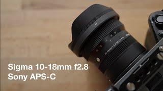 Best Gimbal Lens? Sigma 10-18mm F2.8 Sony Review