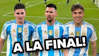ARGENTINA FINALISTA!! REACCIÓN SEMIFINAL Argentina vs Canada 2-0 Copa América 2024
