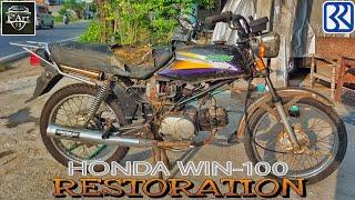 HONDA WIN 100 RESTORATION ‼️ RESTORASI DAN REPARASI 3 HONDA WIN 100