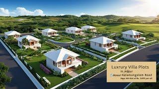 Gated community villas in Hosur for sale / Best Villa plots project for sale near Hosur