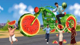 மாபெரும் தர்பூசணி பைக் Giant Watermelon Bike - Tamil Stories - Stories in Tamil - Grandma tv tamil