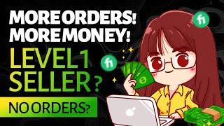 How to Get More Orders on Fiverr, If You Are a Level 1 Seller | Increase Fiverr Orders in 2024