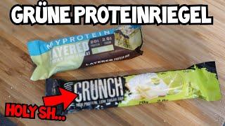 Warrior Crunch Key Lime Pie und Myprotein Proteinriegel Matcha Review