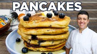 How to Make Pancakes at Home from Scratch | Fluffy Pancakes Recipe by Lounging with Lenny