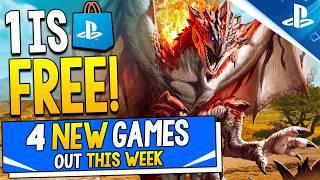 4 NEW PS4/PS5 Games Out THIS WEEK! New FREE Game, GIGANTIC New RPG + More New PlayStation Games