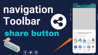 Android Studio Tutorial: Adding a Share Button to the Toolbar
