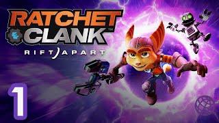 Ratchet and Clank Rift Apart прохождение без комментариев - часть 1  Рэтчет и Кланк Сквозь Миры #1