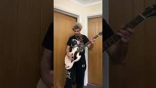 Sex Not Violence - YUNGBLUD SG Junior Signature Guitar Solo Cover @yungblud #yungblud #bhc #music