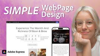 Create a Webpage for Your Business with Adobe Express | Adobe Express