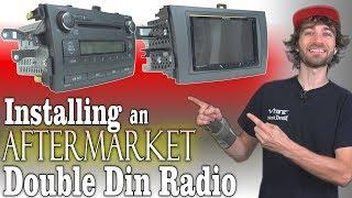 How To INSTALL Aftermarket Car Radio w/ Pioneer Double Din Head Unit | UPGRADE Stock Stereo System