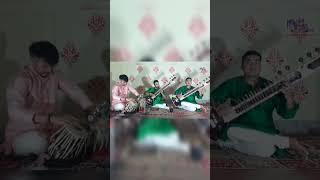 #shorts :-Sitar duet | Raag:- Jhinjhoti | Rendered by:-Priya Bandhu-Abhishek & Shivang Mishra..