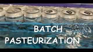 Batch Pasteurization - Non-alcoholic Beer #pasteurization #nonalcoholicbeer