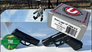 Underwood Xtreme Defender 9mm+p 90gr Clear Ballistics Gel Test! Glock 19 and Sig P365