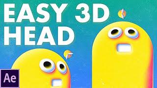 Easy 3D Head | After Effects Tutorial | Short & Fast