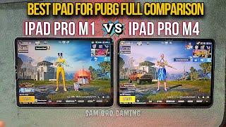 iPad Pro M1 vS iPad Pro M4 PUBG Full Comparison 2024 | Best iPad for Gaming | Electro Sam