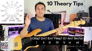 10 Music Theory Tips For Bass Players