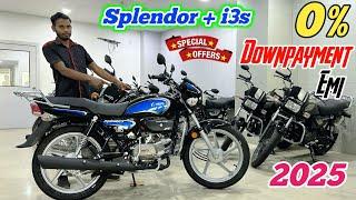 New 2025 Hero Splendor+ i3s Model Finance Review | On Road Price | Splendor+ 2025 Model