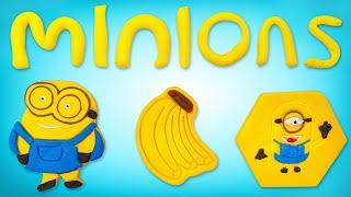 Create Minions From Colorful Clay || Best Learn Colors || Kids Learning Video