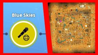 Blue Skies : Fully explore a Ghost Town zone in a successful mission || Fortnite STW