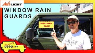 Rain Guards That Mount Inside the Window Track by Nilight, and 20,000 Subs Celebration Draw Winners