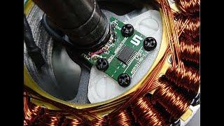 Hoverboard motor with built in magnetic encoder part 1/2