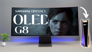 It's Worth it! Samsung Odyssey OLED G8 Unboxing and Review! | G85SB Curved Gaming Monitor 175 Hz